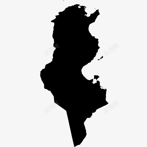 突尼斯无地图图标svg_新图网 https://ixintu.com 位置 保留 国家 地图 地理 已售出 无 突尼斯 粗体 非洲 黄金