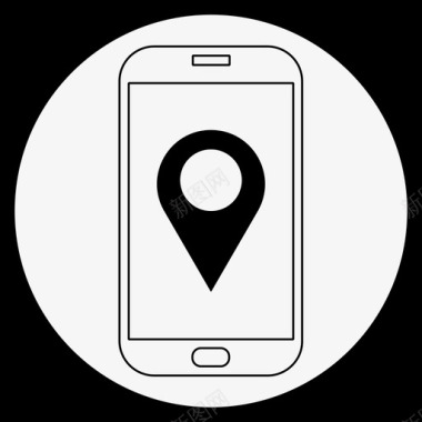 手机地图标记手机应用程序坏手机图标