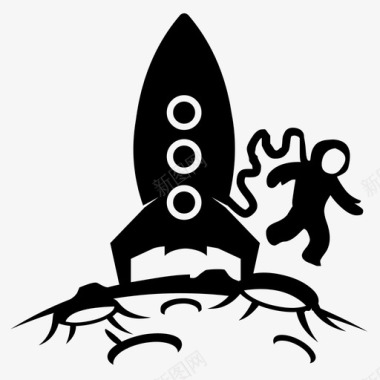 火箭飞船出售图标图标