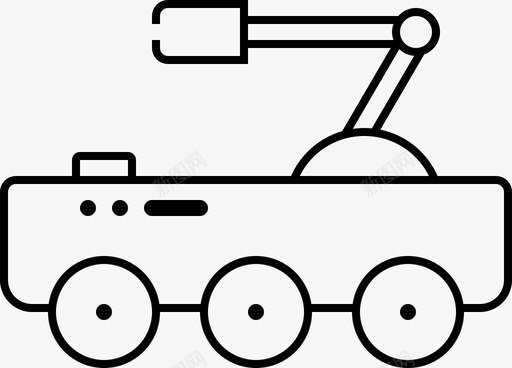 月球车步行机到图标svg_新图网 https://ixintu.com 到 和水 坦克 太空 月球 月球车 机器人 步行机 爱 美国宇航局