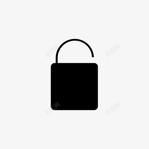 解锁锁定安全保护图标svg_新图网 https://ixintu.com 解锁 锁定安全保护