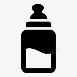 婴儿水婴儿奶瓶幼儿奶瓶母亲图标高清图片
