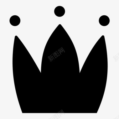 皇冠皇家皇后图标图标