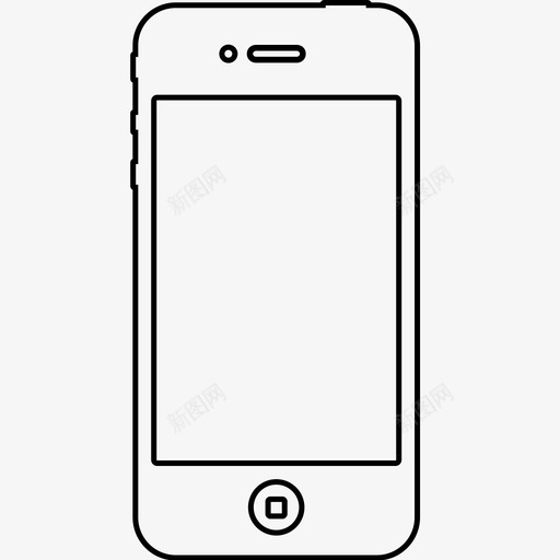 iphone4slit产品图标svg_新图网 https://ixintu.com apple crest device graze iphone4 mark slit tremor 产品 移动 苹果产品线