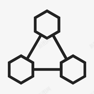 网络团队合作共享图标图标