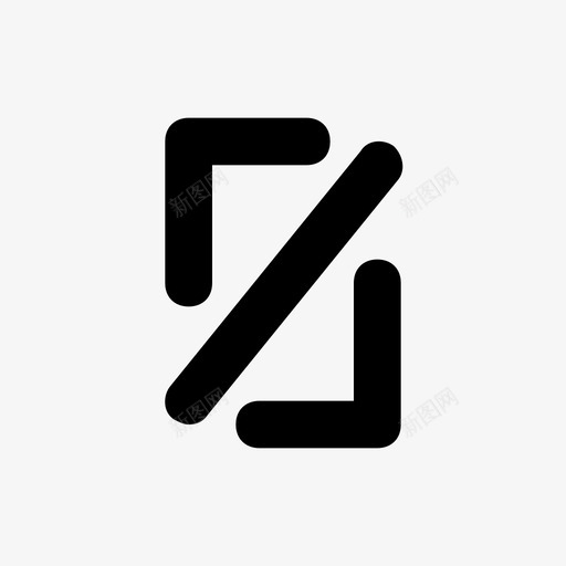 删除线形状打开图标svg_新图网 https://ixintu.com 交叉 保留 删除线 否 已售出 形状 打开 断开连接 粗体 编辑器ui图标 金色
