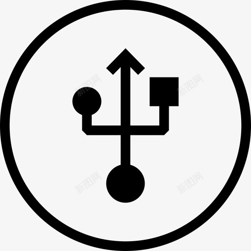 usb固态标牌图标svg_新图网 https://ixintu.com android用户界面roundsolidvol2 fast usb 固态 存储器 插件 标牌 端口 计算机 闪存 驱动器