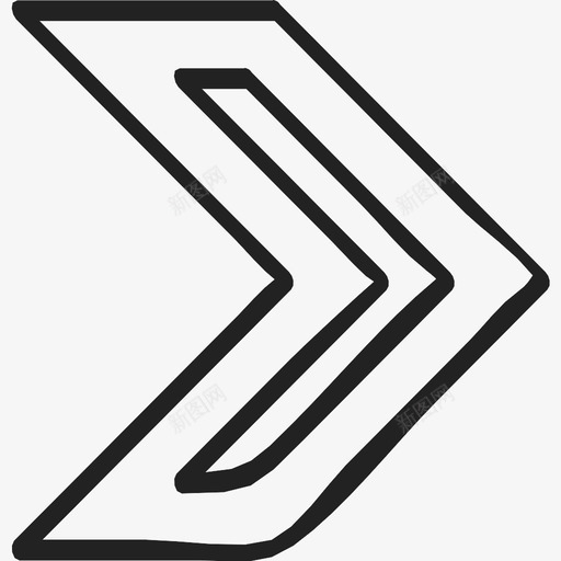 右指向指针图标svg_新图网 https://ixintu.com 不 卖出 右 指向 指针 按住 箭头 粗体 金色