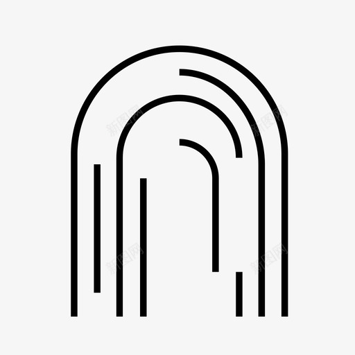 指纹构造证据图标svg_新图网 https://ixintu.com dna 克隆 干燥 扫描 指纹 构造 沿途 衣服 证据