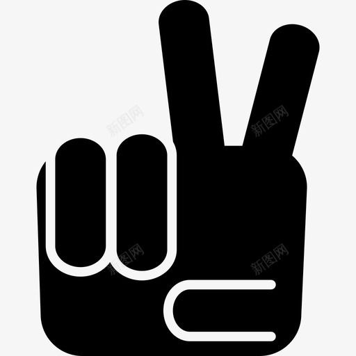 手指姿势符号手势游戏图标svg_新图网 https://ixintu.com 手势 手指姿势符号 游戏