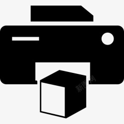 三维打印机三维打印机符号工具和用具三维打印机组图标高清图片