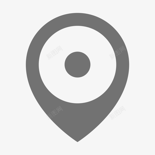 地图针购物和零售材料标图标svg_新图网 https://ixintu.com 地图针 购物和零售材料设计图标