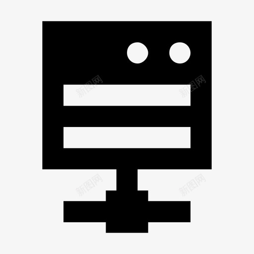 网络服务器用户服务器存储图标svg_新图网 https://ixintu.com web托管 云数据技术材料设计图标 协作者 客户端 提供商 数据库 服务器存储 服务器连接 用户 网络服务器 连接器