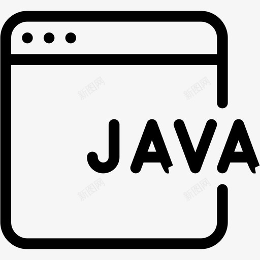 java编程行图标svg_新图网 https://ixintu.com java 编程行图标