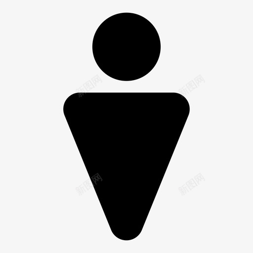 男标记人形图标svg_新图网 https://ixintu.com 人 人形 另一个 标志 标记 男 男厕所 附加