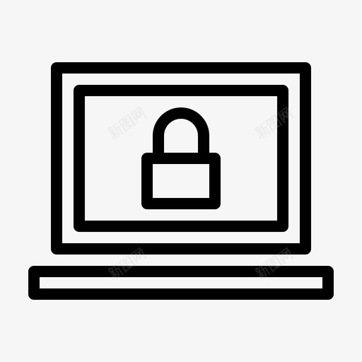 笔记本锁信号程序员图标svg_新图网 https://ixintu.com 代码 信号 加上 开发者 指示 支票 程序员 笔记本锁 联合 计算机 计算机服务