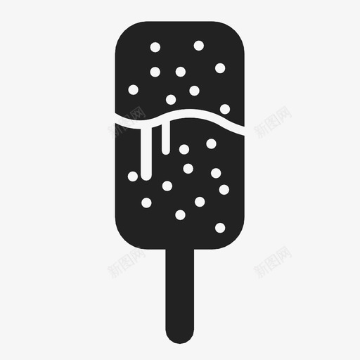 冰淇淋夏天冰激凌图标svg_新图网 https://ixintu.com 冰淇淋 冰激凌 冰镇 冷冻酸奶 夏天 浇头 甜点 食物