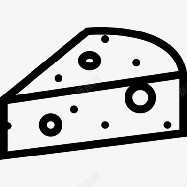 奶酪陈化奶油图标图标