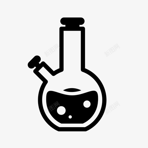 双颈烧瓶实验室烧瓶图标svg_新图网 https://ixintu.com 化学 双颈烧瓶 实验 实验室 烧瓶 科学技术 设备 颈