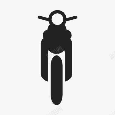 摩托车旅行交通图标图标