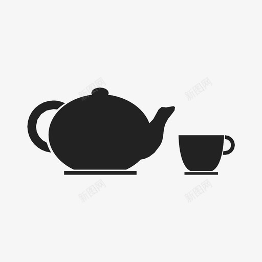 茶粗体英国图标svg_新图网 https://ixintu.com 不 出售 持有 粗体 英国 茶 茶点时间 黄金