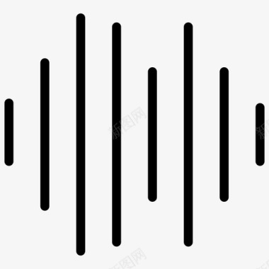 声波音量扬声器图标图标
