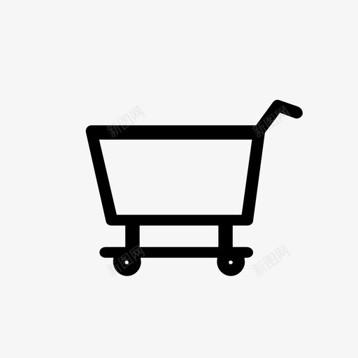 购物车符号加号图标svg_新图网 https://ixintu.com 加号 另一个 商店和服务 多个 忽略 符号 购买 购物车 超市