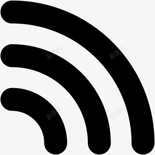 广播通信频率图标svg_新图网 https://ixintu.com wifi 声音 广播 收听 收音机 电波 调谐 连接 通信 频率