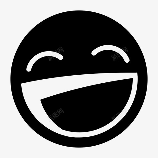 快乐行动活动图标svg_新图网 https://ixintu.com 交流 微笑 快乐 情绪 注意力 活动 行动 表情 表情符号微笑