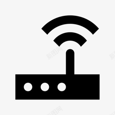 wifi路由器wifi信号wifi调制解调器图标图标