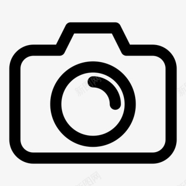 摄影视觉摄像机图标图标