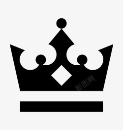 标志冰雪皇后皇冠皇室皇后皇冠图标高清图片