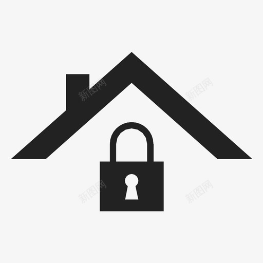 房屋安全屋顶挂锁图标svg_新图网 https://ixintu.com 主页 分析 图形 屋顶 房屋安全 打开 挂锁 数据 文件
