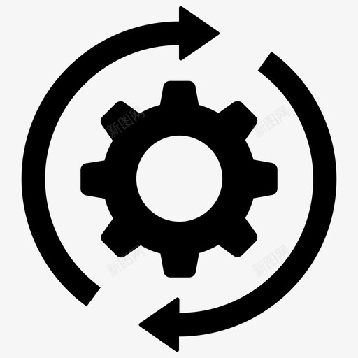 配置设置进度图标svg_新图网 https://ixintu.com 性能 排列 支持 模式 生产力 设置 调整 进度 配置
