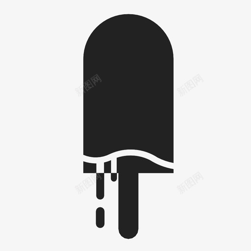 冰淇淋香草到图标svg_新图网 https://ixintu.com 上汤 做 冰淇淋 冷冻 到 夏天 它 完成 甜点 食物 香草