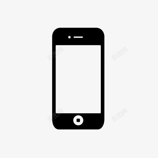 智能手机苹果手机图标svg_新图网 https://ixintu.com iphone 主屏幕按钮 屏幕 手机 智能手机 滑动 苹果 触摸