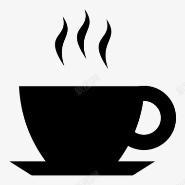 咖啡杯塔斯爪哇图标图标