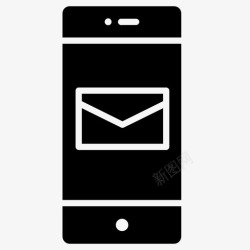 伊特短信电子邮件信封图标高清图片