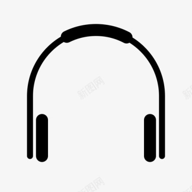 耳机队形混音图标图标