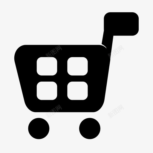 shopping basket图标svg_新图网 https://ixintu.com shopping basket