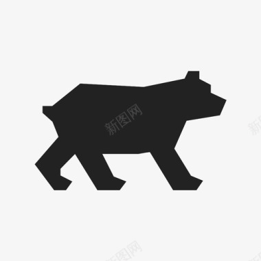 熊动物耳朵图标图标