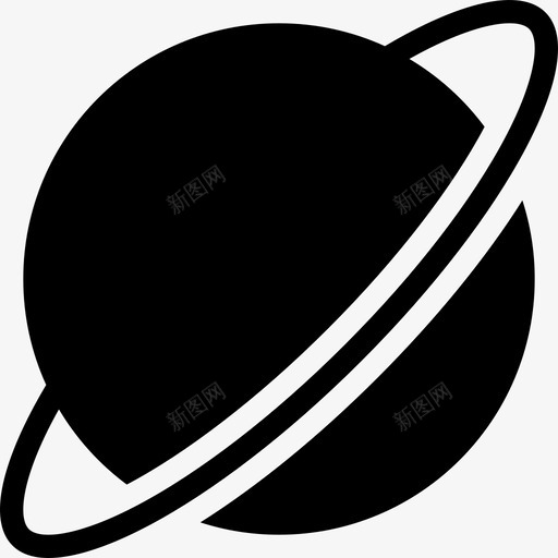 土星指挥通讯图标svg_新图网 https://ixintu.com 卫星 土星 太空 太空科学固体 指挥 研究 科学 行星 通讯