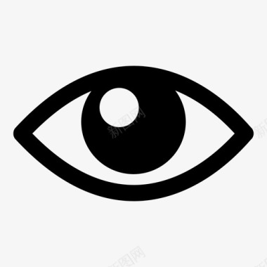眼睛视力眼科图标图标