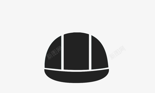头盔体育人士防护帽图标图标