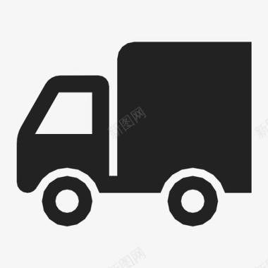 送货车货物移动货车图标图标