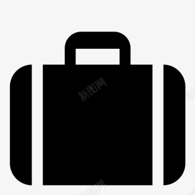 采购产品手提箱行李托运袋图标图标
