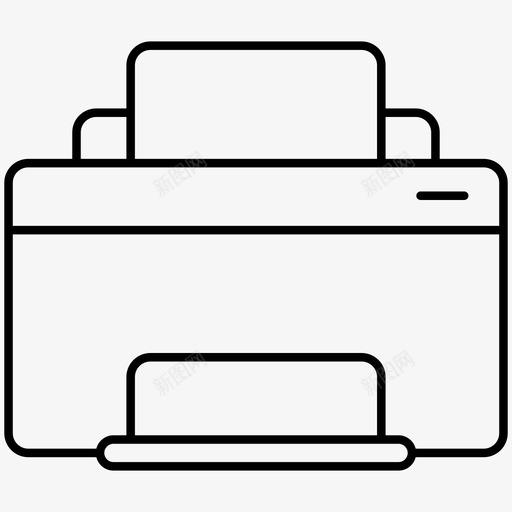 台式打印机扫描仪纸张图标svg_新图网 https://ixintu.com 办公室 办公室线图标 台式打印机 墨水 展示件 扫描仪 文章 材料 纸张 计算机部件 设备