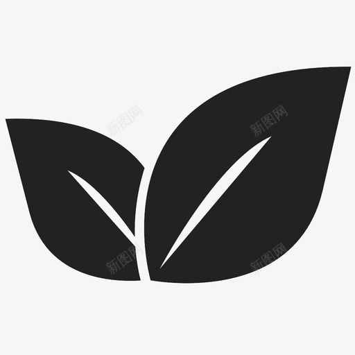 叶已售植物图标svg_新图网 https://ixintu.com 保持 健康 叶 否 已售 植物 粗体 自然 茶叶 金色