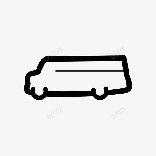货车卡车运输工具图标svg_新图网 https://ixintu.com 卡车 多人 手推车 汽车 货车 越野车 运输工具 驾驶