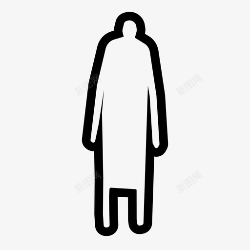男人高个子人图标svg_新图网 https://ixintu.com 人 男人 高个子